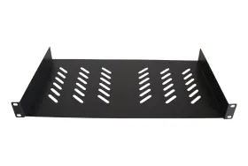 300821 SATMAXIMUM Vented Server Shelf Rack Mount Tray Lip #2