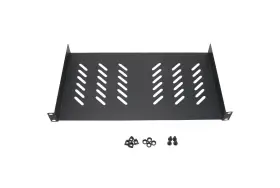 300821 SATMAXIMUM Vented Server Shelf Rack Mount Tray Lip
