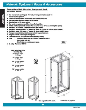 SB708193018FB SB-COOPER Network Rack