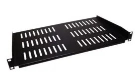 71-203-001 SHOW ME CABLES Vented Rackmount Shelf Network Rack