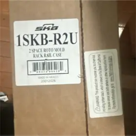 1SKB-R2U SKB Roto Mold Rack Rail Freestanding