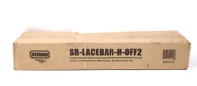 Snap Av 428220240143 Strong Sr-lacebar-h-off2 Rack Horizontal Lacing Bar Steel 5-pack Black W500