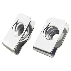 744759608376 SOTOOLSTOP Clip Nuts Steel Extruded