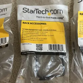 CMHOOK1U STARTECH Com Vertical Server Rack Cable Management #2