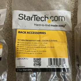 CMHOOK1U STARTECH Com Vertical Server Rack Cable Management #3