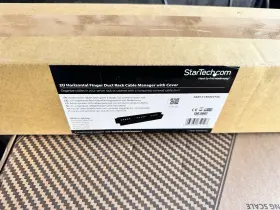 054629946626 STARTECH Com Horizontal Server Rack Cable Finger #2
