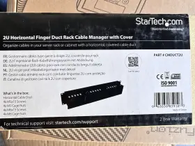 054629946626 STARTECH Com Horizontal Server Rack Cable Finger