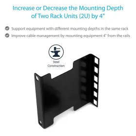 065030865449 STARTECH Com Server Rack Extender Taa Recessed #3