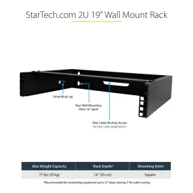 065030893886 STARTECH Com Wall Mount Network Rack Panel #2