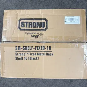 SRSHELFFIXED1U RACK Space Mount Shelf