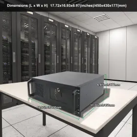755474010689 SUDEG Wall Mount Server Cabinet Network Rack #3