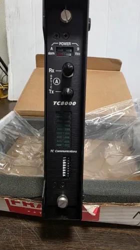 TC8000 TCCOM Tc Communications Channel Fiber Optic
