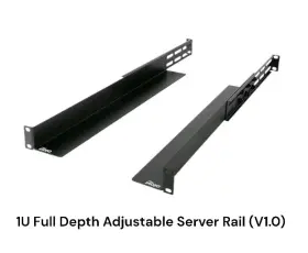 14120102 TECMOJO Rack Mount Server Shelf Rail