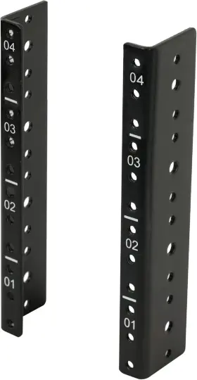 445012137161 TECMOJO Rack Rails Screws Mount Steel Rac