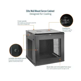 810116260171 TECMOJO Elite Wall Mount Server Cabinet Network #3