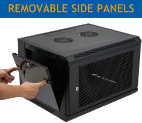 792136304243 TEDGETAL Wall Mount Server Cabinet Network Rack #3
