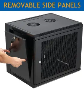 792136304250 TEDGETAL Wall Mount Server Cabinet Network Rack #3