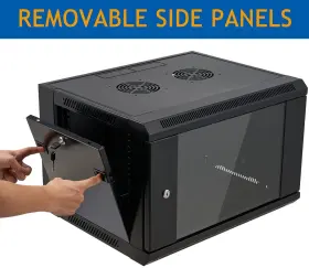 792136304274 TEDGETAL Wall Mount Server Cabinet Network Rack #3