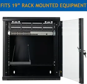 792136304298 TEDGETAL Se Wall Mount Server Cabinet Network #2