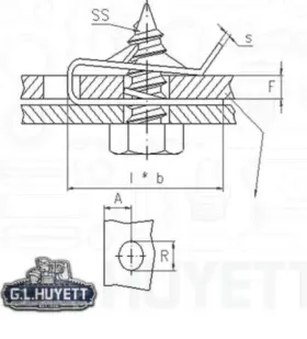 EFUN-C1303SS-1420-27 TINNERMAN Nut Screw Panel #2