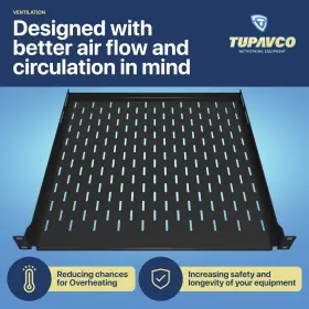 TP1711 TUPAVCO Server Rack Shelf Rackmount Tray #3