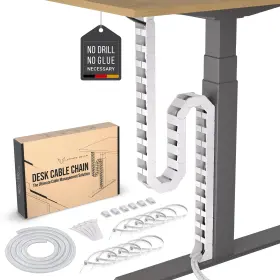 OL1119 ULTIMATE SETUP Desk Cable Management Vertebrae Stand