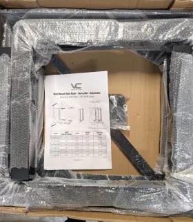047-WSM-0926 VERTICAL CABLE Wall Mount Frame Rack