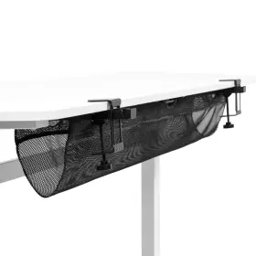 DESK-AC44MH VIVO Mesh Fabric Clamp Cable Net Stand