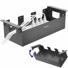 DESK-ACCBM1 VIVO Cable Management Holder Steel Cord
