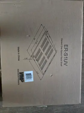 ER-S1UV VMP Vented Rack Shelf Space Unit