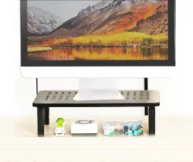 HDZG-DS1D VONDETYR Monitor Stand Desk Riser Laptop Organizer