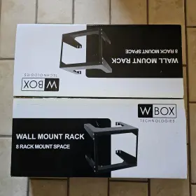 OE-WMR8RMS W-BOX Wall Mount Network Rack Spaces