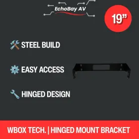 OE-WMB2U WBOX TECHNOLOGIES Hinged Wall Mount Bracket OE-WMB2U WBOX TECHNOLOGIES Hinged Wall Mount Bracket