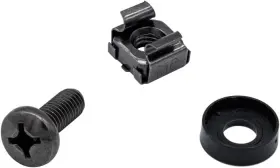 YY505 WEAXIO Pack Rack Mount Cage Nuts Screws
