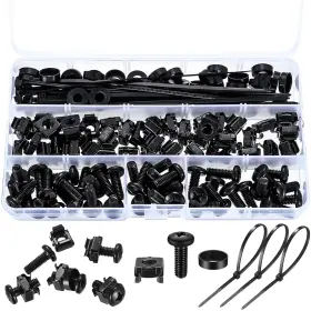 313056474412 WUJINSONGMY Server Rack Screws Cage Nuts Mount