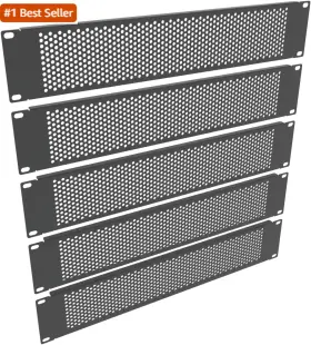 2UVBP5PC YOUBANG Pack Venting Blank Panel Steel Rack Mount