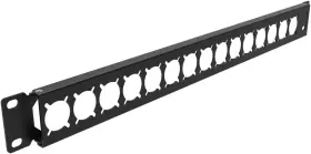 313113159139 YOUBANG Hinged Rack Panel Xlr Hdmi Audio Mount