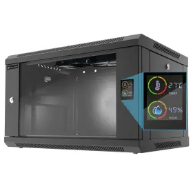 SMA6406 ZC HAPPY ORANGES Wall Mount Rack Server Enclosure Loc