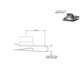 711523143203 ZS2YOUTOYOU Zhoushi Steel Clip Nutu Fasteners #2
