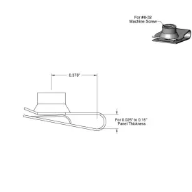 711523143272 ZS2YOUTOYOU Steel Clip Nutu Fasteners Pack #2