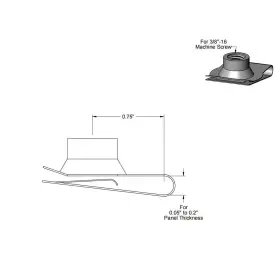 782917767831 ZS2YOUTOYOU Steel Clip Nutu Fasteners Pack #2