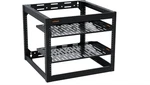 Echogear 10u Network Rack - Wall Mountable Heavy Duty 4 Post Design Holds..... Fixed Price $139.99.