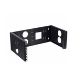 4xem 3u 19in Hinged Wall Mount Bracket 12in Deep Network Equipment. Fixed Price $129.68.
