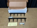 2pc - 1u Wire Management Panel Steel Black With Hardware New Middle Atlantic. Fixed Price $40.00.