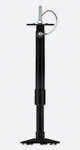Ce-cp6b, Clinton 3'-6' Telescoping, Steel, Ceiling Mount Camera Pole, Black. Fixed Price $50.00.