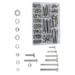 Lablt 192-pieces M6 M8 M10 Bolt And Nut Combination Kits Sturdy Stable. Fixed Price $18.28.