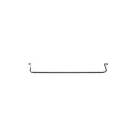 Panduit - Srb19ed5bl Strain Relief Bar 4.5 Deep In Black. Fixed Price $61.95.