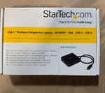 Startech Portable 4k Multiport Adapter Usb-c Thunderbolt Hdmi Ethernet Dkt30chd. Fixed Price $10.00.