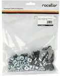 Rocstor - Y10e082-s1 50 Pkg M5 Mounting Screws And Cage Nuts For. Fixed Price $55.95.
