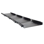 4 Penn Elcom R1290/1u Extending Sliding Rack Tray W/fixing Points Black Steel. Fixed Price $290.00.